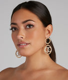 Luxe Radiance Hoop Statement Earrings for 2022 festival outfits, festival dress, outfits for raves, concert outfits, and/or club outfits