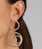 Luxe Radiance Hoop Statement Earrings for 2022 festival outfits, festival dress, outfits for raves, concert outfits, and/or club outfits