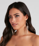 Showstopper Rhinestone Drape Hoops is the perfect Homecoming look pick with on-trend details to make the 2023 HOCO dance your most memorable event yet!