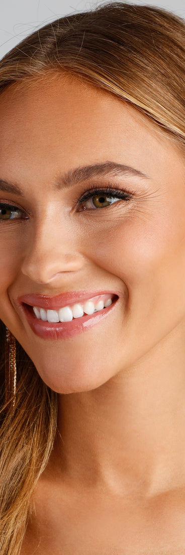 Dramatic Effect Fringe Earrings