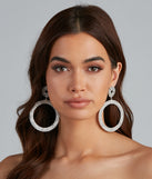 Lady In Rhinestone Hoops is the perfect Homecoming look pick with on-trend details to make the 2023 HOCO dance your most memorable event yet!