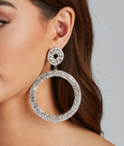 Lady In Rhinestone Hoops is the perfect Homecoming look pick with on-trend details to make the 2023 HOCO dance your most memorable event yet!