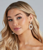 With So Fine In Rhine Statement Earrings as your homecoming jewelry or accessories, your 2023 Homecoming dress look will be fire!