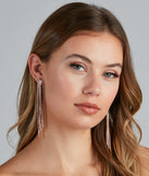 Simple Elegance Rhinestone Duster Earrings creates the perfect New Year’s Eve Outfit or new years dress with stylish details in the latest trends to ring in 2023!