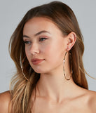Got Me Twisted Hoop Earrings for 2022 festival outfits, festival dress, outfits for raves, concert outfits, and/or club outfits