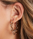 Work Of Art Filigree Hoops