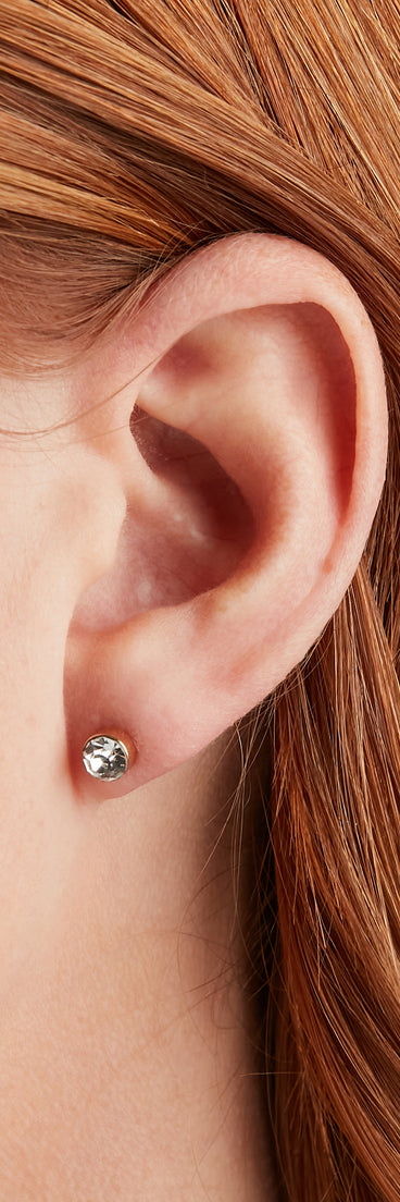 Pretty By Nature Six-Pack Stud Earrings for 2022 festival outfits, festival dress, outfits for raves, concert outfits, and/or club outfits