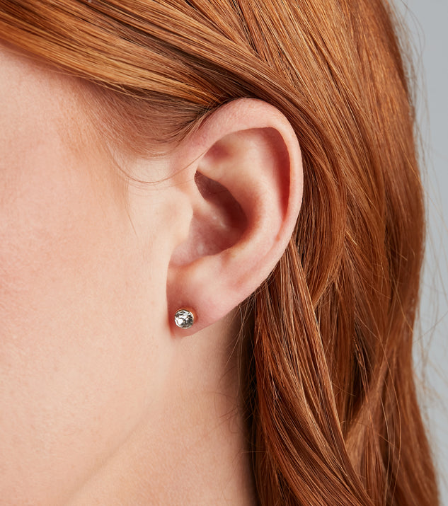 Pretty By Nature Six-Pack Stud Earrings for 2022 festival outfits, festival dress, outfits for raves, concert outfits, and/or club outfits