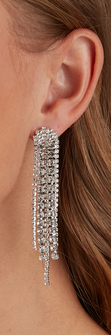 Glitz Season Fringe Earrings