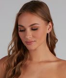 With Major Elegance Rhinestone Earrings as your homecoming jewelry or accessories, your 2023 Homecoming dress look will be fire!
