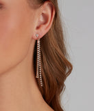 With Major Elegance Rhinestone Earrings as your homecoming jewelry or accessories, your 2023 Homecoming dress look will be fire!