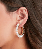 Pearl Waldorf Hoops