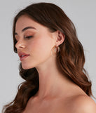Contemporary Shine Hoop Earrings for 2022 festival outfits, festival dress, outfits for raves, concert outfits, and/or club outfits