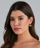 Floral Passion Cubic Zirconia Earrings