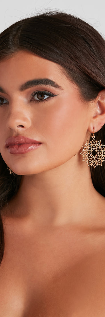 Stars Align Filigree Earrings