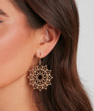Stars Align Filigree Earrings