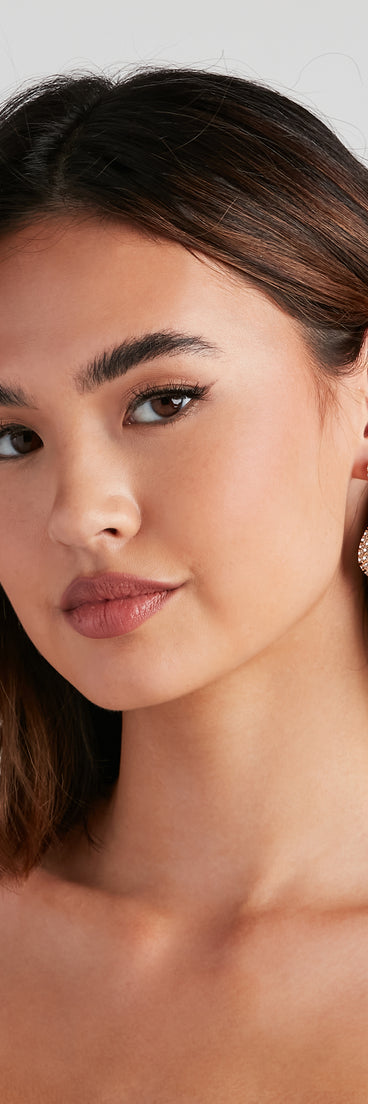 Bonjour Glam Teardrop Earrings for 2022 festival outfits, festival dress, outfits for raves, concert outfits, and/or club outfits