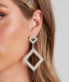 Dare To Dream Rhinestone Earrings