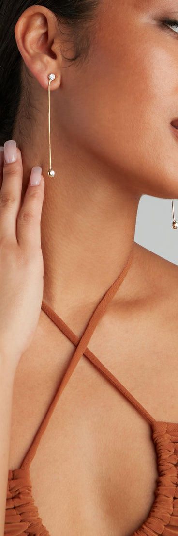 Love Spark Rhinestone Earrings