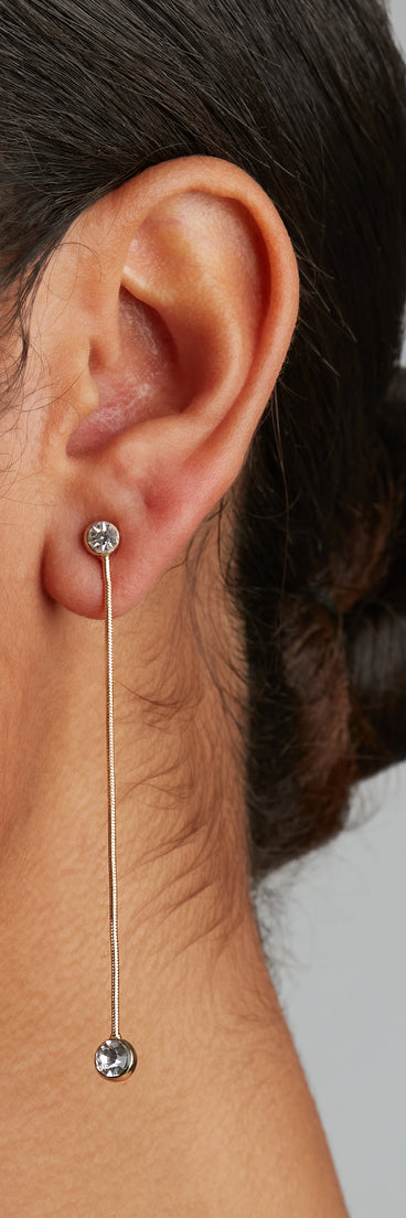 Love Spark Rhinestone Earrings