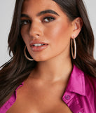 All The More Glam Hoop Earrings for 2022 festival outfits, festival dress, outfits for raves, concert outfits, and/or club outfits