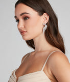 Angel Wings Rhinestone Earrings