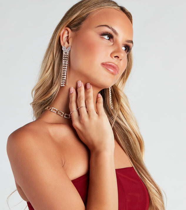 Magical Butterfly Fringe Earrings is a trendy pick to create 2023 festival outfits, festival dresses, outfits for concerts or raves, and complete your best party outfits!