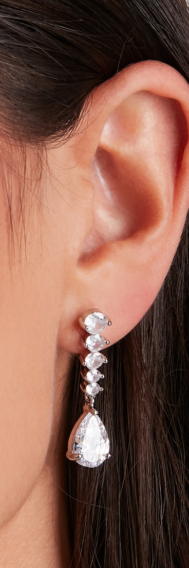 Stunning Staple Teardrop Earrings