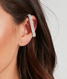 Playing For Glam Rhine Ear Cuff is a trendy pick to create 2023 festival outfits, festival dresses, outfits for concerts or raves, and complete your best party outfits!