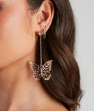 Enchanting Beauty Butterfly Earrings