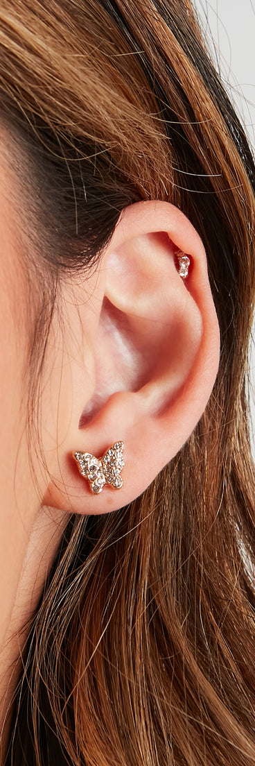 Time To Fly Three-Pack Earrings Set