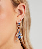 With Gorgeous Gemstone Teardrop Earrings as your homecoming jewelry or accessories, your 2023 Homecoming dress look will be fire!