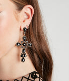 Gothic Chic Statement Cross Earrings is a trendy pick to create 2023 festival outfits, festival dresses, outfits for concerts or raves, and complete your best party outfits!