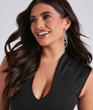 Gorgeous Radiance Rhinestone Duster Earrings