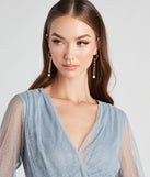 Faux Pearl Chain Link Earrings