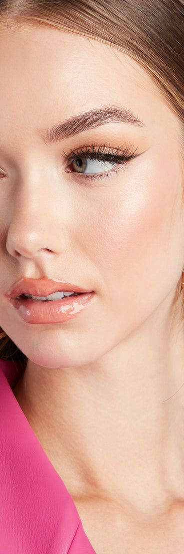 Quite A Gem Stone Hoop Earrings