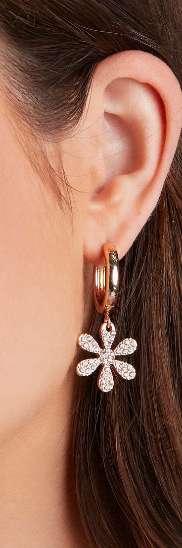 Nautical Charm Flower Huggies