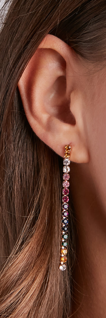 Trendy Luxe Gemstone Earrings Set is a trendy pick to create 2023 festival outfits, festival dresses, outfits for concerts or raves, and complete your best party outfits!