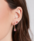 Mesmerizing Beauty Gemstone Earrings Set