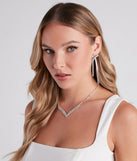 With Ultimate Glamour Rhinestone Bow Earrings as your homecoming jewelry or accessories, your 2023 Homecoming dress look will be fire!