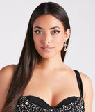 Prettiest Pick Pearl Flower Duster Earrings