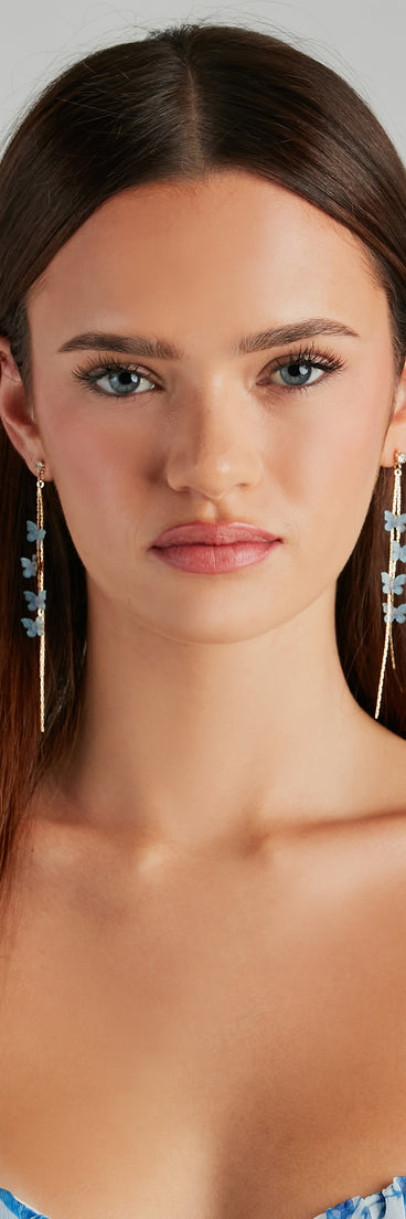 Charming Beauty Butterfly Earrings