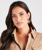 Western Charm Cactus Drop Earrings