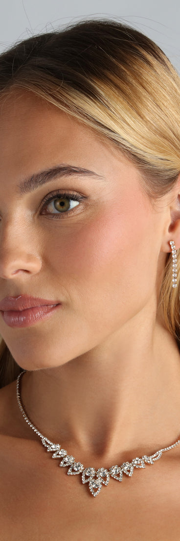 Simple Things Cubic Zirconia Linear Earrings