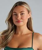 Dainty Luxe Rhinestone Drop Earrings