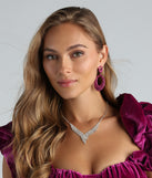 Fabulous Glamour Rhinestone Oval Earrings