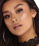 Large Sleek Hoops