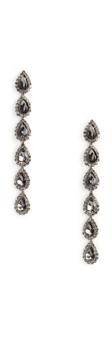 Dazzle Me Rhinestone Duster Earrings