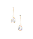Cubic Zirconia Drop Earrings