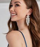 With Bring The Drama Statement Earrings as your homecoming jewelry or accessories, your 2023 Homecoming dress look will be fire!